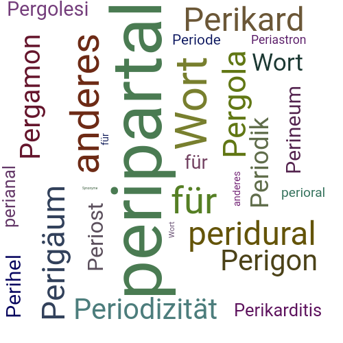 Ein anderes Wort für perinatal - Synonym perinatal