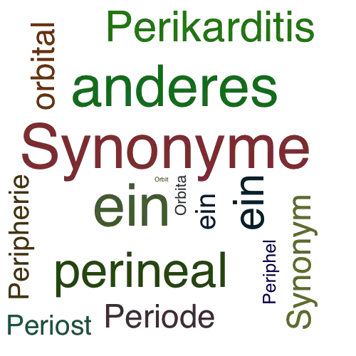 Ein anderes Wort für periorbital - Synonym periorbital