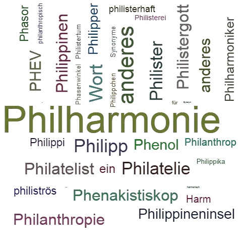 Ein anderes Wort für philharmonisch - Synonym philharmonisch
