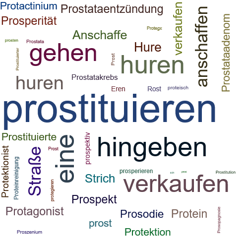 Ein anderes Wort für prostituieren - Synonym prostituieren