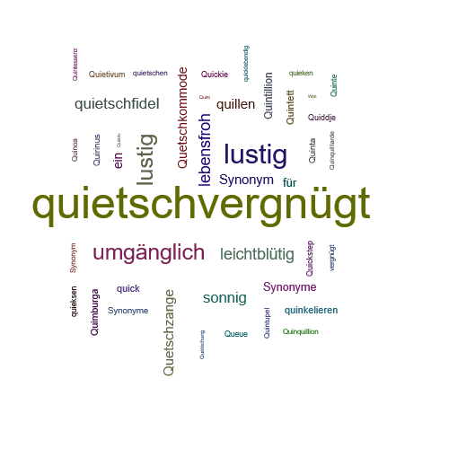 Ein anderes Wort für quietschvergnügt - Synonym quietschvergnügt