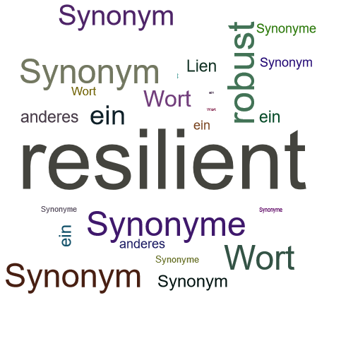Ein anderes Wort für resilient - Synonym resilient