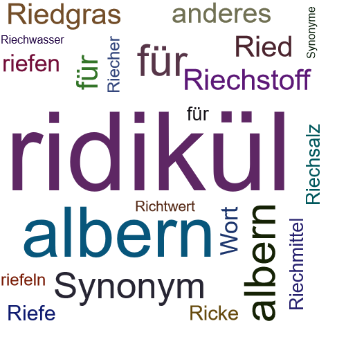 Ein anderes Wort für ridikül - Synonym ridikül
