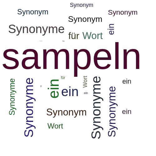 Ein anderes Wort für sampeln - Synonym sampeln