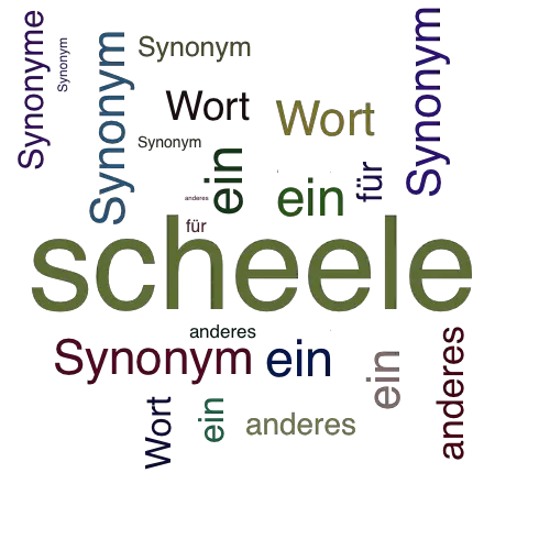 Ein anderes Wort für scheele - Synonym scheele