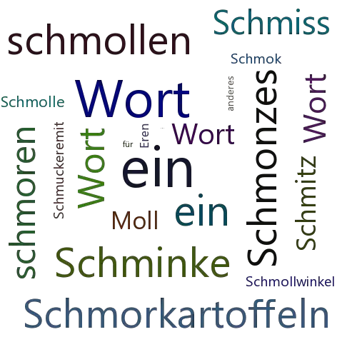 Ein anderes Wort für schmollieren - Synonym schmollieren