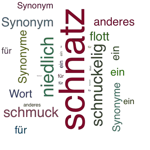 Ein anderes Wort für schnatz - Synonym schnatz