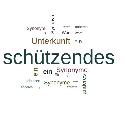 Ein anderes Wort für schützendes - Synonym schützendes