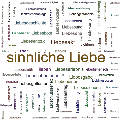 Sinnliche Liebe Synonym Lexikothek Ein Anderes Wort Fur Sinnliche Liebe