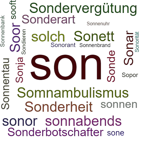 Young Son Synonym