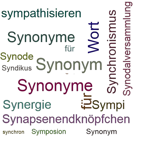 Ein anderes Wort für syndetisch - Synonym syndetisch