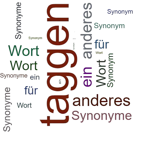 Ein anderes Wort für taggen - Synonym taggen