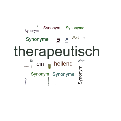 Ein anderes Wort für therapeutisch - Synonym therapeutisch