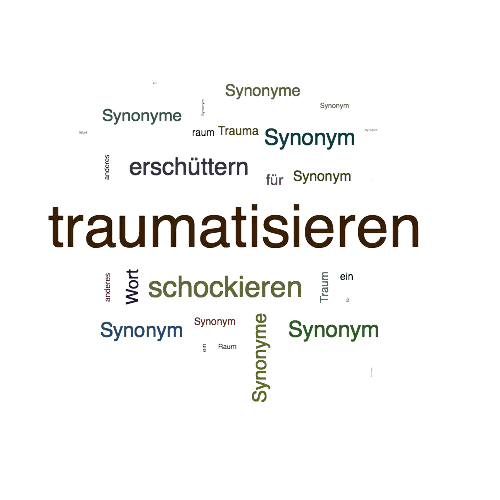 Ein anderes Wort für traumatisieren - Synonym traumatisieren