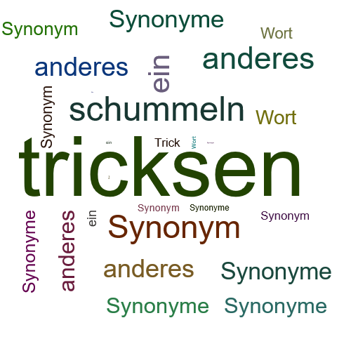 Ein anderes Wort für tricksen - Synonym tricksen
