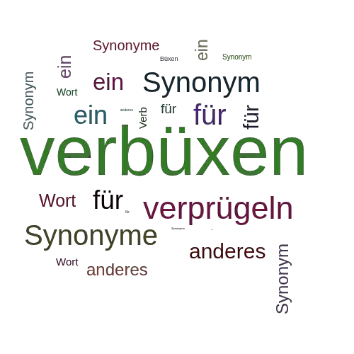 Ein anderes Wort für verbüxen - Synonym verbüxen