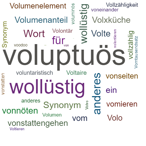 Ein anderes Wort für voluptuös - Synonym voluptuös
