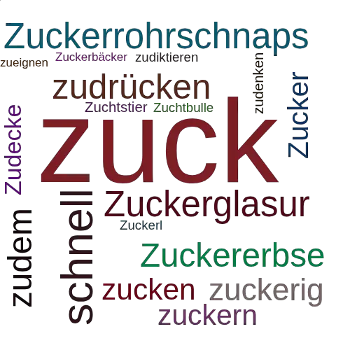 Ein anderes Wort für zuck - Synonym zuck
