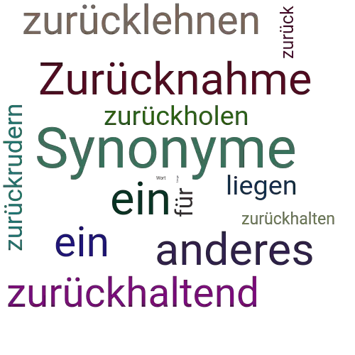 Ein anderes Wort für zurückliegen - Synonym zurückliegen