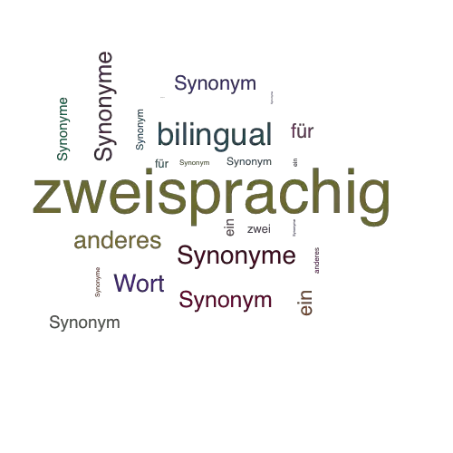 Ein anderes Wort für zweisprachig - Synonym zweisprachig