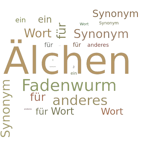 Ein anderes Wort für Älchen - Synonym Älchen