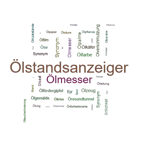 Ein anderes Wort für Ölstandsanzeiger - Synonym Ölstandsanzeiger